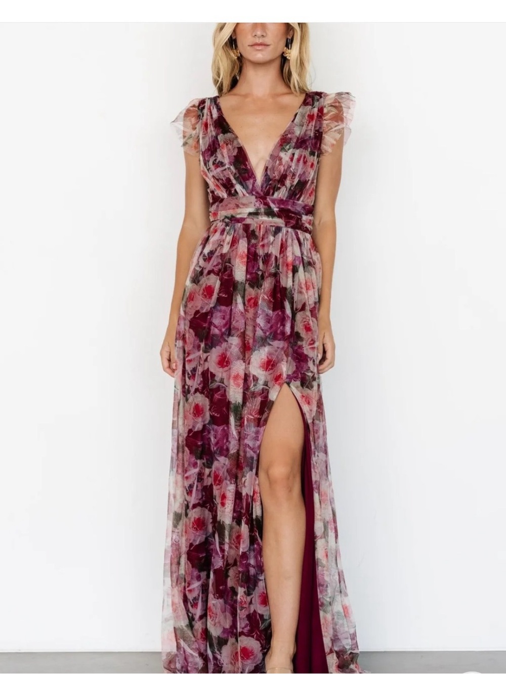 romantic Baltic Born Carmine Maxi Dress i Soieblu, size medium NWT rrp 149